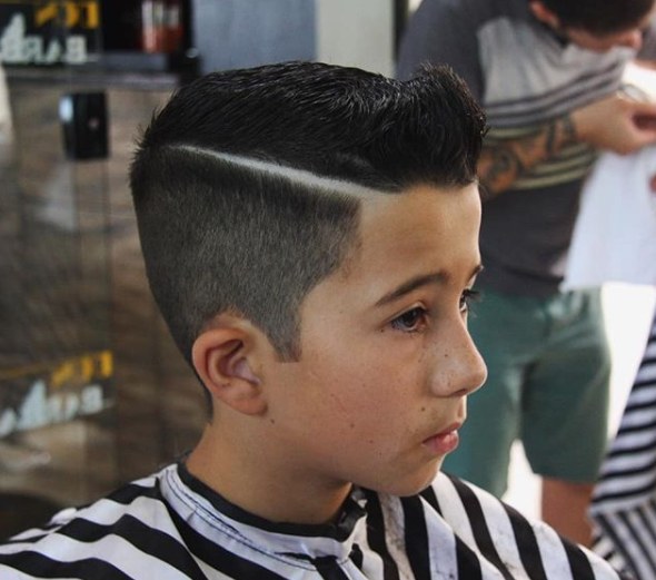 corte cabelo infantil masculino degrade